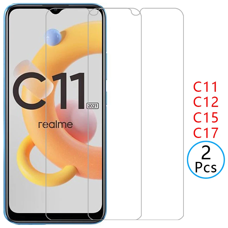 Защита экрана для realme c15 c11 2021 c12 c17 защитное закаленное стекло на realmec11 realmec15 c 11 15 11c 15c пленка realmi