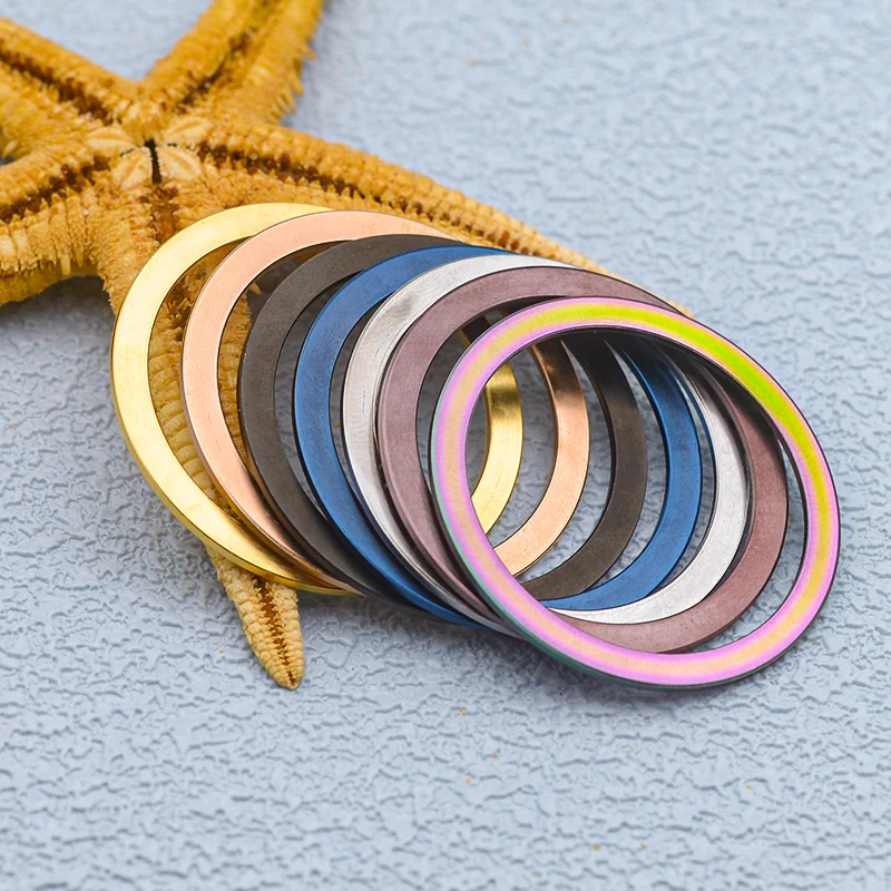 Seiko SKX007 SKX009 SRPD 38mm Copper Bezel Insert Ring Inner Diameter 31.5mm Fits Men Diving Watch Replacement Accessories