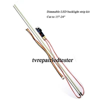 10pcs 533mm dimmable led backlight stripupdate lcd monitor to led 15 24 led backlight strip