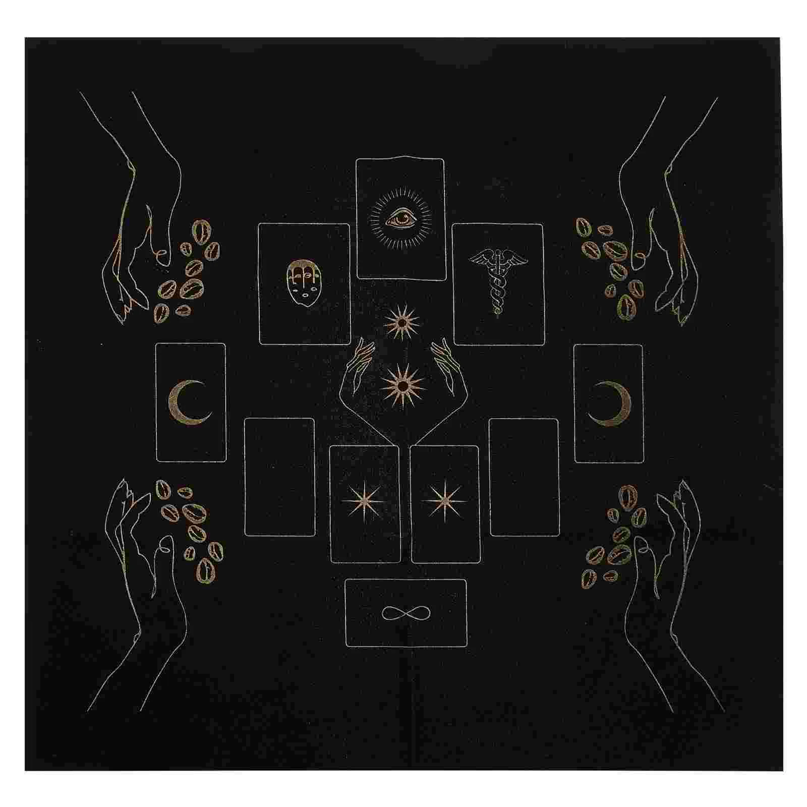 

1 Set Altar Cloth Tarot Divination Tablecloth Tarot Cloth Tarot Table Decoration Divination Tablecloth