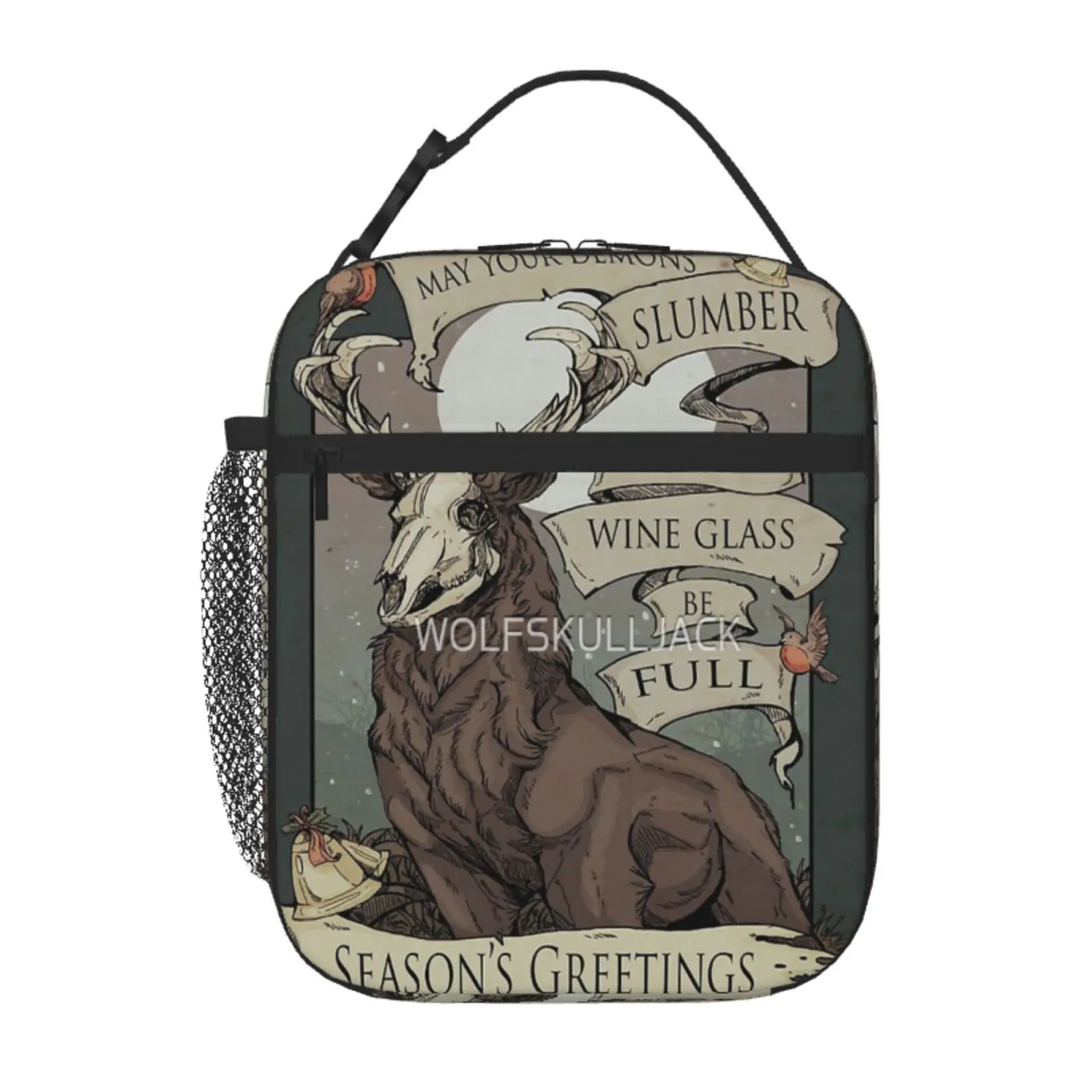 

May Your Demons Totepillow Packed Lunch Lunch Box For Women Cooler Bags