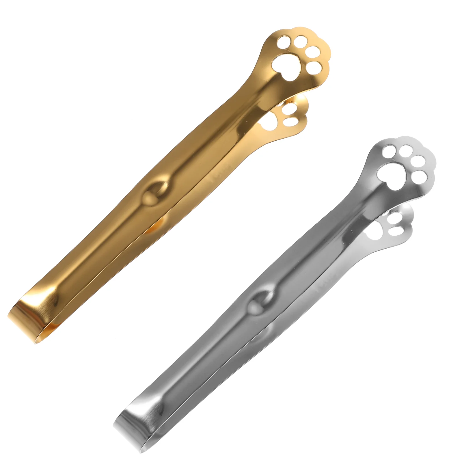

Tongs Tong Kitchenstainless Steel Barbecue Salad Paw Clamps Cooking Metal Bbq Servingclamp Bread Steak Buffet Clip Sugar Mini