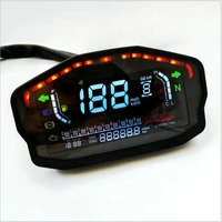instrument speed metertachometerodometeroil level meterbeam turning light indicator for motorcycle display gauge 1 6gear