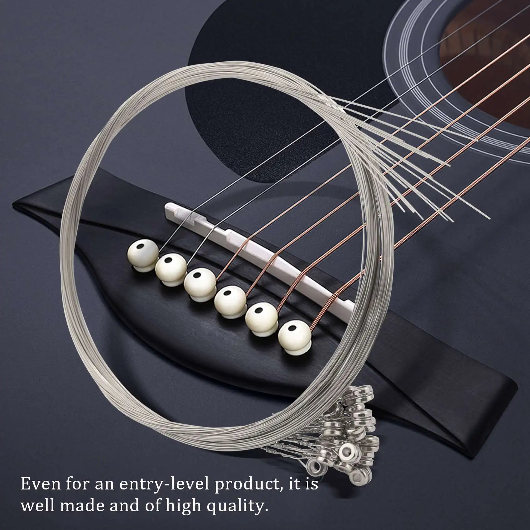 Струны для электрогитары 20 шт. в упаковке диаметр E (средний) 11