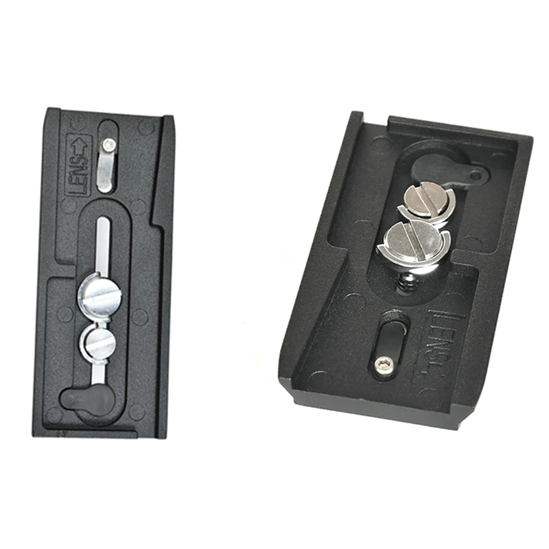 

BEXIN 2Pcs 501PL Extended Quick Release Plate P200 For Manfrotto Benro S4 Hydraulic Head Release Plate 120MM & 90MM