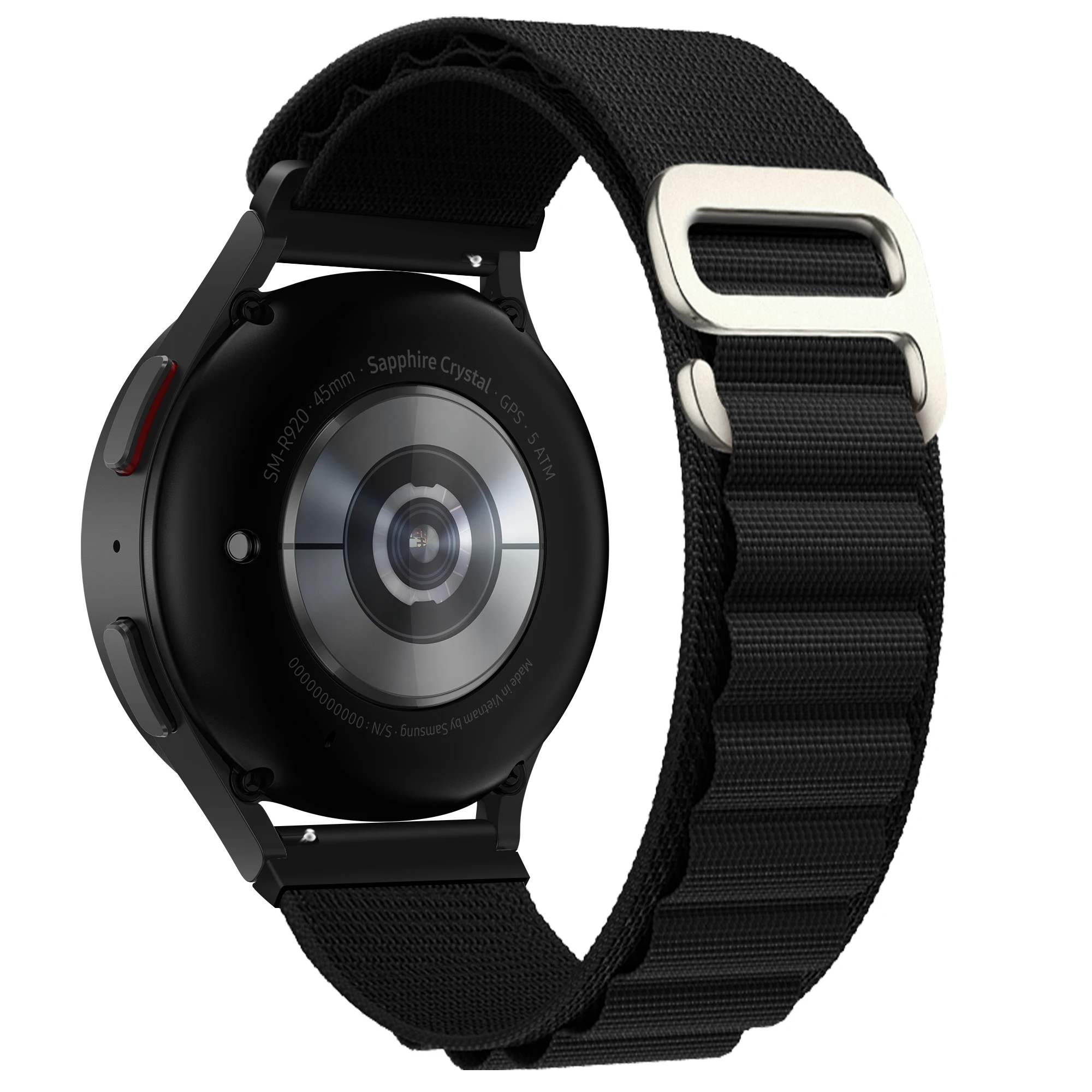 

Ремешок нейлоновый спортивный для Garmin Forerunner, 22 мм, 265, 745, 255, 255 м