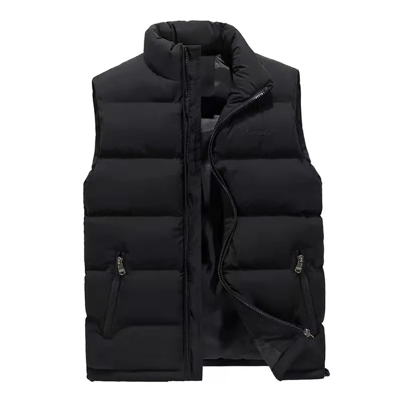 

Men's casual vest Men's pure color cotton vest vest men's jacket