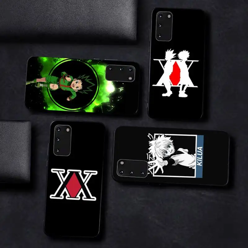 

Anime Hunter x Hunters Phone Case for Samsung S10 21 20 9 8 plus lite S20 UlTRA 7edge