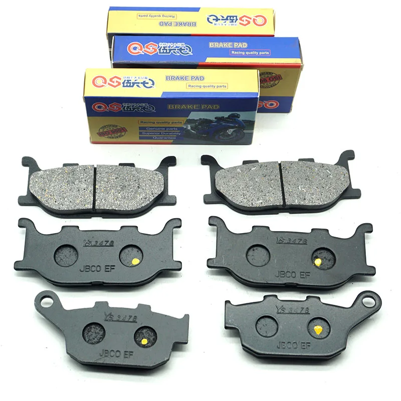 

Передние и задние тормозные колодки мотоцикла для YAMAHA FZ6R XJ6 ABS (20S, 36B) 2009-2014 Diversion F (1DG) 2010-2014 (36C) XJ 6