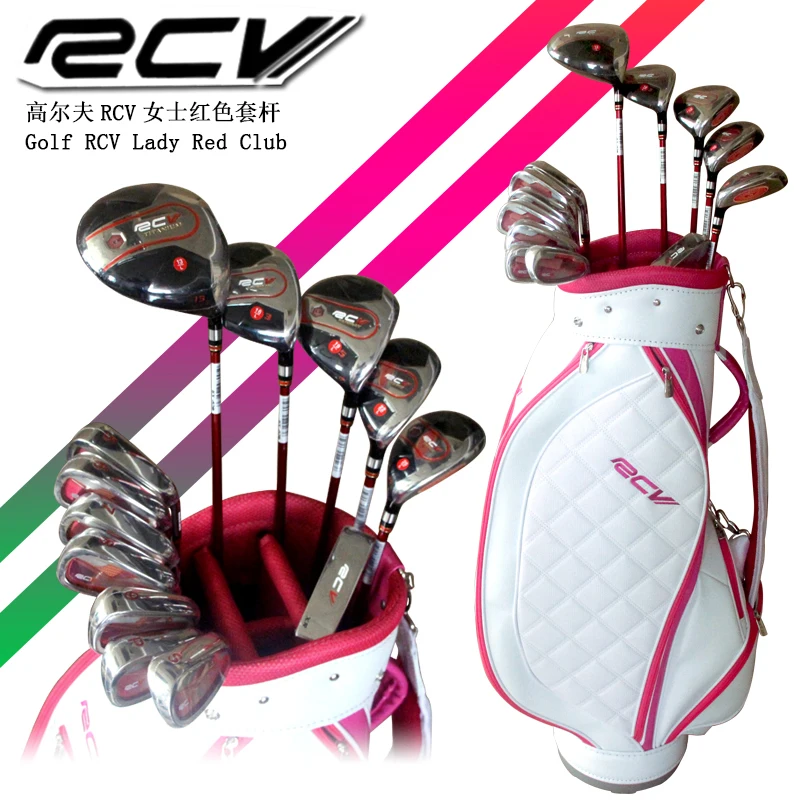 Original OEM Golf Clubs RCV Ladies Complete Clubs Set Club Driver+Fairway Wood+UT+Irons+Putter Graphite Shaft Free Shipping