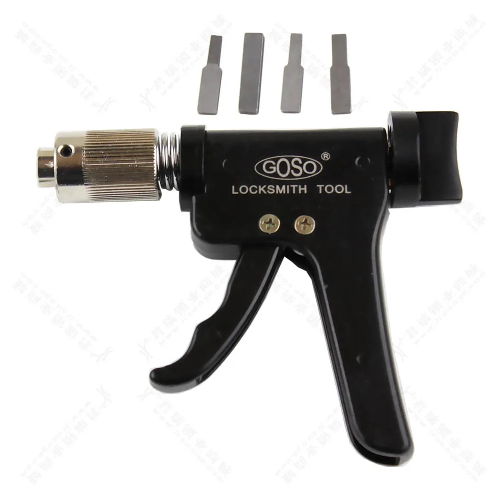 

HOT GOSO Cordless Electric gun Quik Gun Turning Tool Drill Lock Tool Kit full Sets for Professional Locksmith