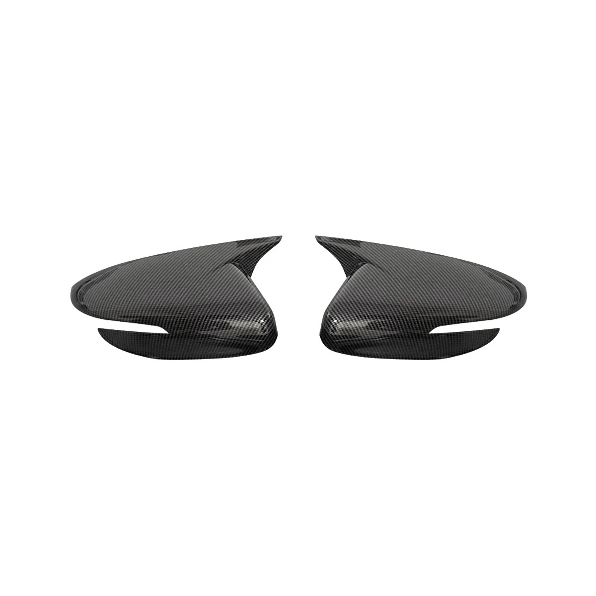 

1 пара чехлов для зеркала заднего вида, чехлы с отделкой Ox Horn для Kia K3 Forte 2013-2018, боковое крыло, зеркальная фотовспышка