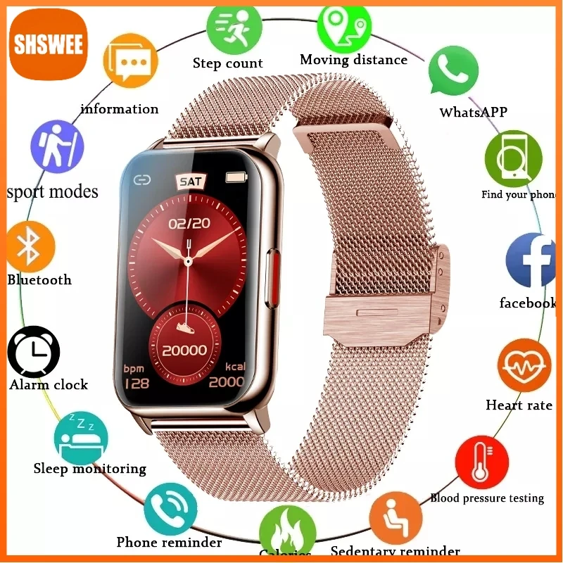 

Фитнес-трекер для Xiaomi Huawei Smart Band 6 водонепроницаемые Смарт-часы с пульсометром и OLED-экраном