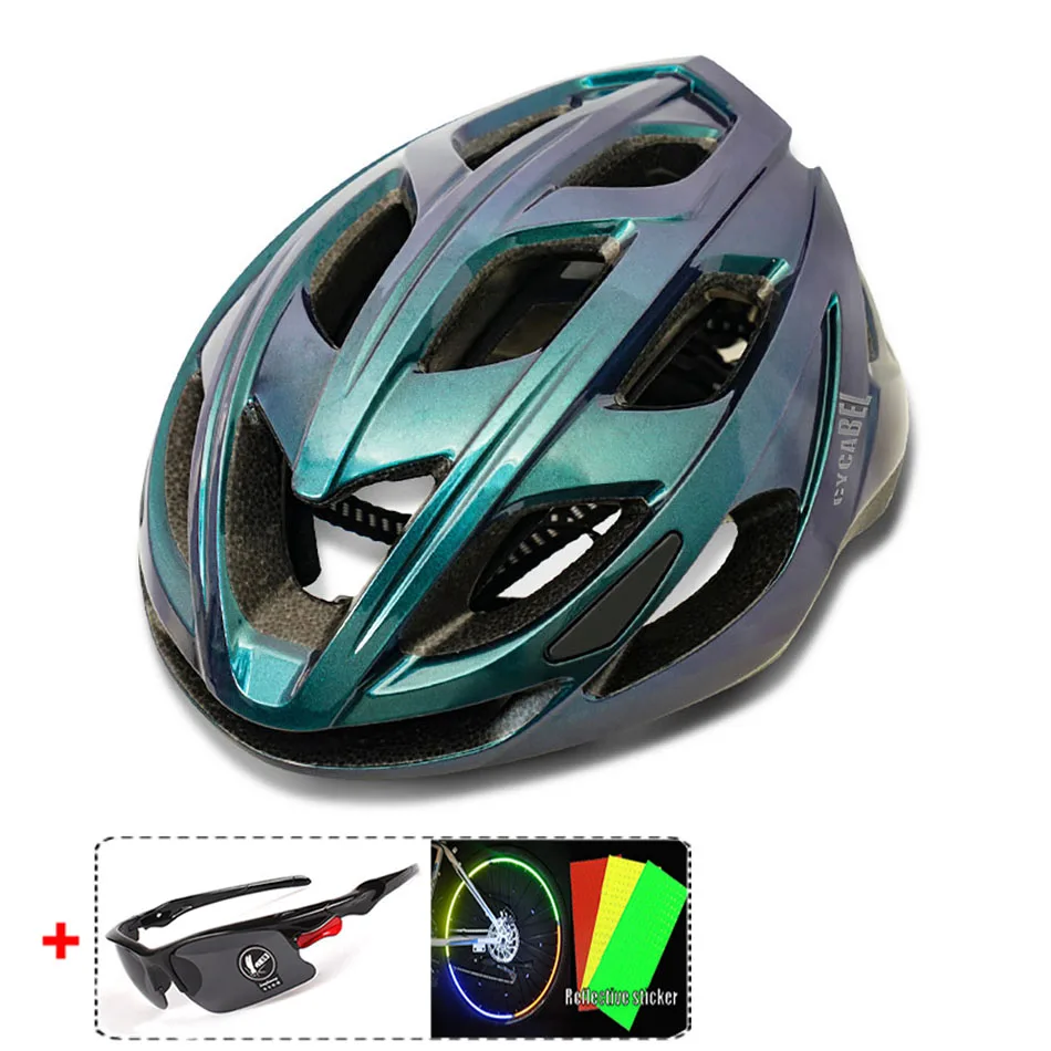 

CYCABEL New Bicycle Integrally-molded Mountain Road Bike Helmet Sport Racing Riding Cycling Helmet Ultralight MTB Bicycle Helmet