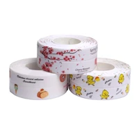 38mm household waterproof mold proof adhesive tape durable use pvc material kitchen bathroom wall sealing tape