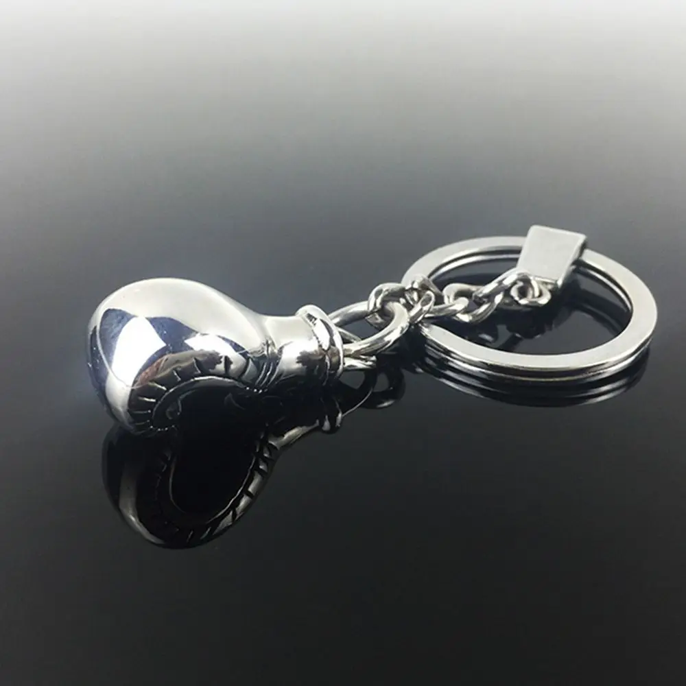 

Fashion New 1PC Pendant High Quality Metal Alloy Glove Gift Keyfob Key Ring Boxing Gloves Keychain