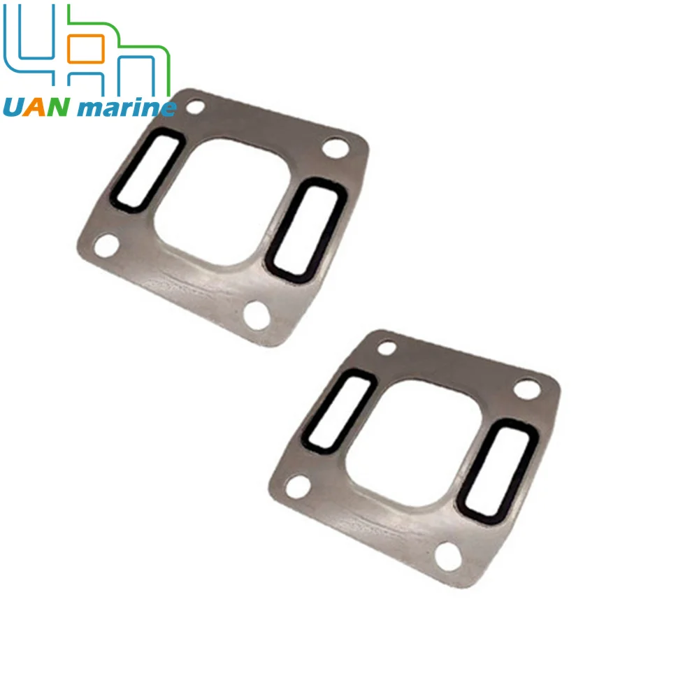 2 шт. прокладка турбосоединения для двигателя Volvo Penta AD 31 41 AQ 40 MD42 3582676 23557475 23557470