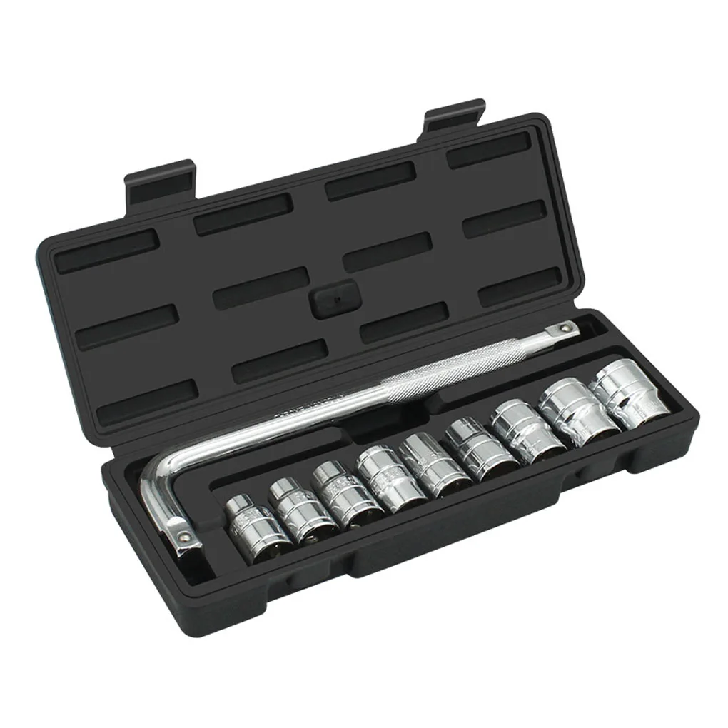 

10 шт. Инструменты для ремонта автомобиля, универсальный набор инструментов с храповым механизмом