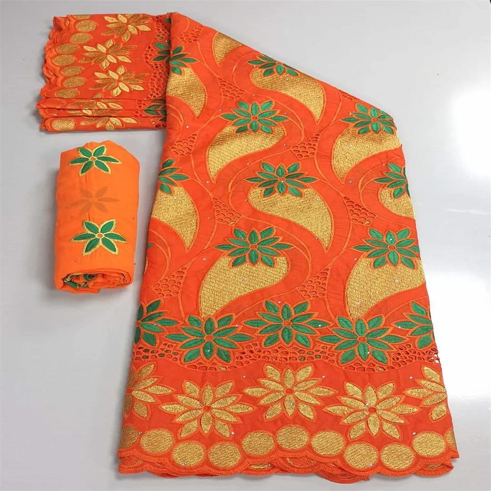 

Швейцарская вуаль, кружевная ткань 2022, высококачественное кружево, хлопчатобумажная африканская кружевная ткань с камнями для свадебного платья, для вечеринки, строчка