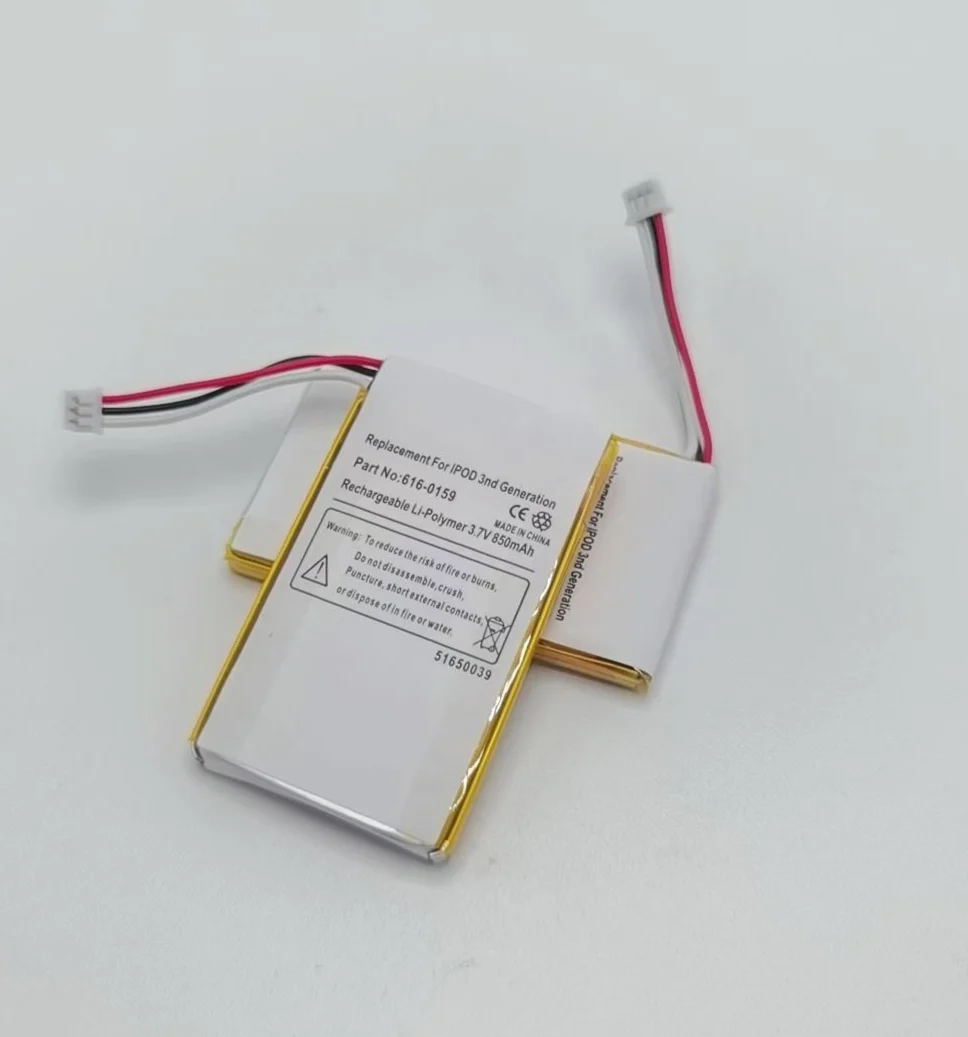 

Аккумулятор 850 мАч 616-0159 для iPod 3 3-го поколения A1040