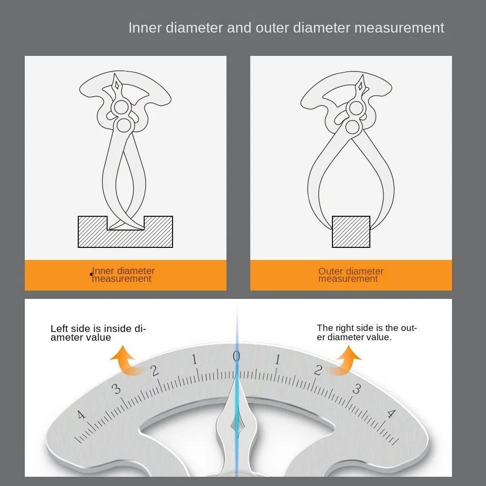 Новинка щуп из нержавеющей стали Калибр толщины 3 слова Быстрое измерение