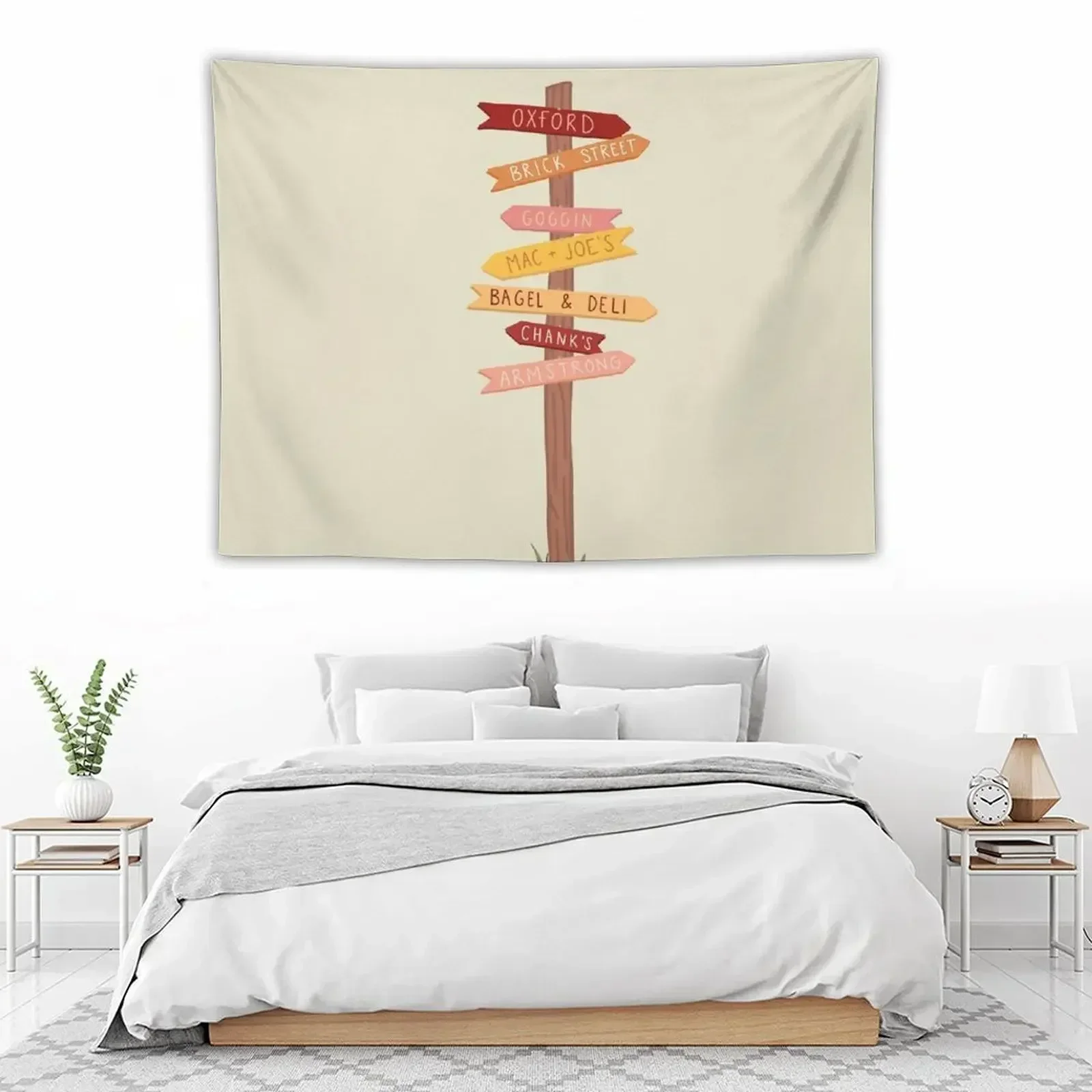 Знак Университета Майами Гобелен Эстетическое украшение Домашний декор