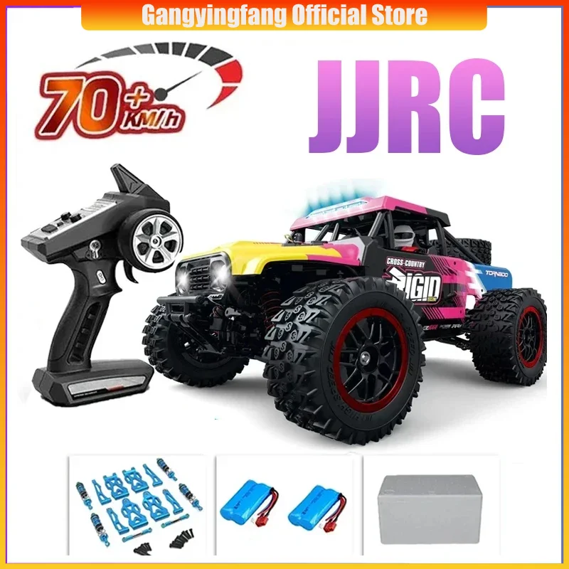 Coche Teledirigido Todoterreno 4x4 De Alta Velocidad 70 км/ч Con Faro LED Sin Escobillas 4WD 1/12 Camión Monstruo Juguetes