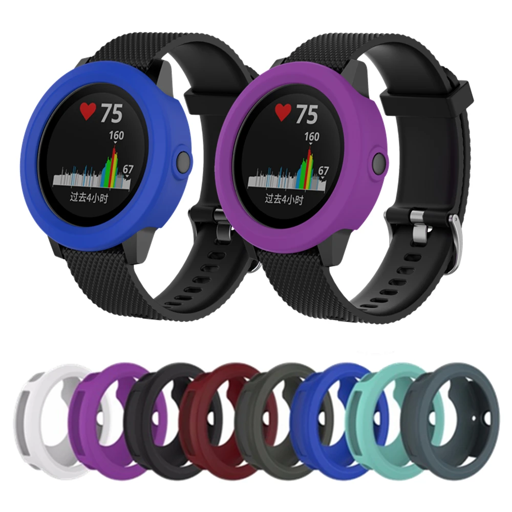 

Silicone Case Cover Accessories For Garmin Vivoactive3 Samrt Watch TPU Protector Frame For Garmin Vivoactive 3 Protective Shell