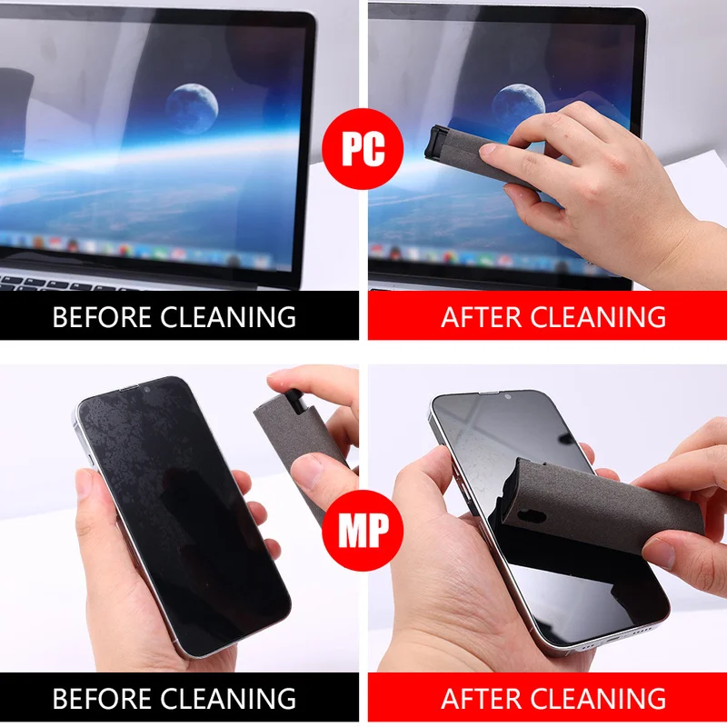 Multifunctional Phone Screen Cleaning Spray Bottle for Apple IPhone IPad Computer TV Portable Screen Cleaning and Sanitizing Kit images - 6