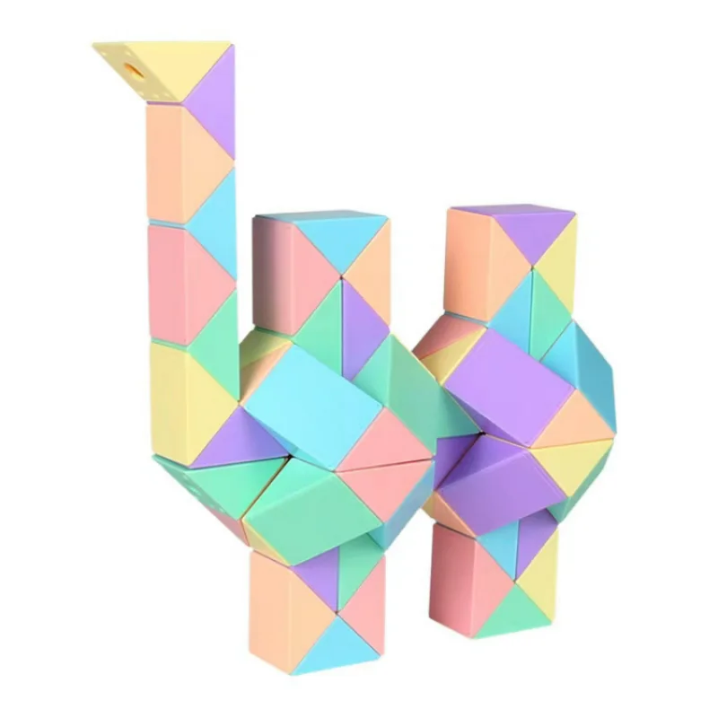 

Magic Ruler Puzzle Maze Toy Hand Game Case Box Fun Brain Game Challenge Toys Antistress Twist Snake Folding Toy (36)