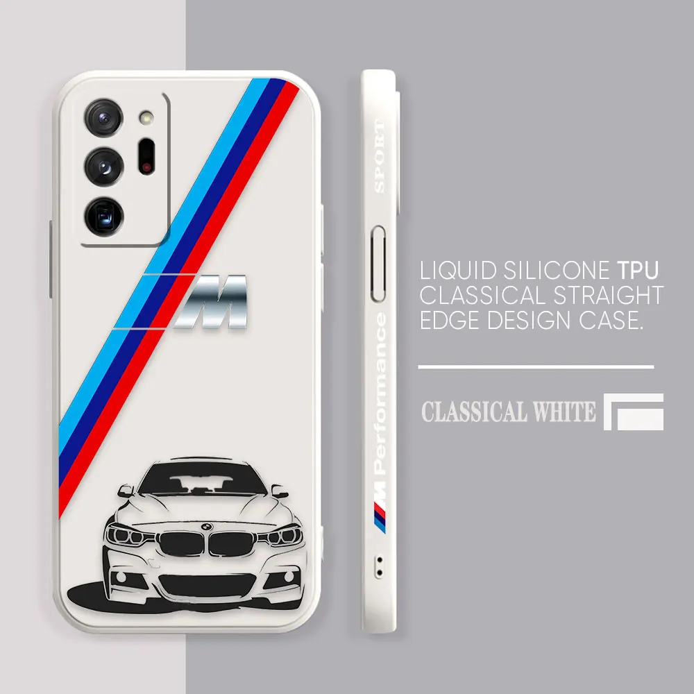 Case For Samsung Galaxy A90 A80 A70 A60 A50 A40 A30 A20 Note 20 10 Pro Plus Lite Ultra 4G 5G Case  Luxury Sports Car B-BMW Drift