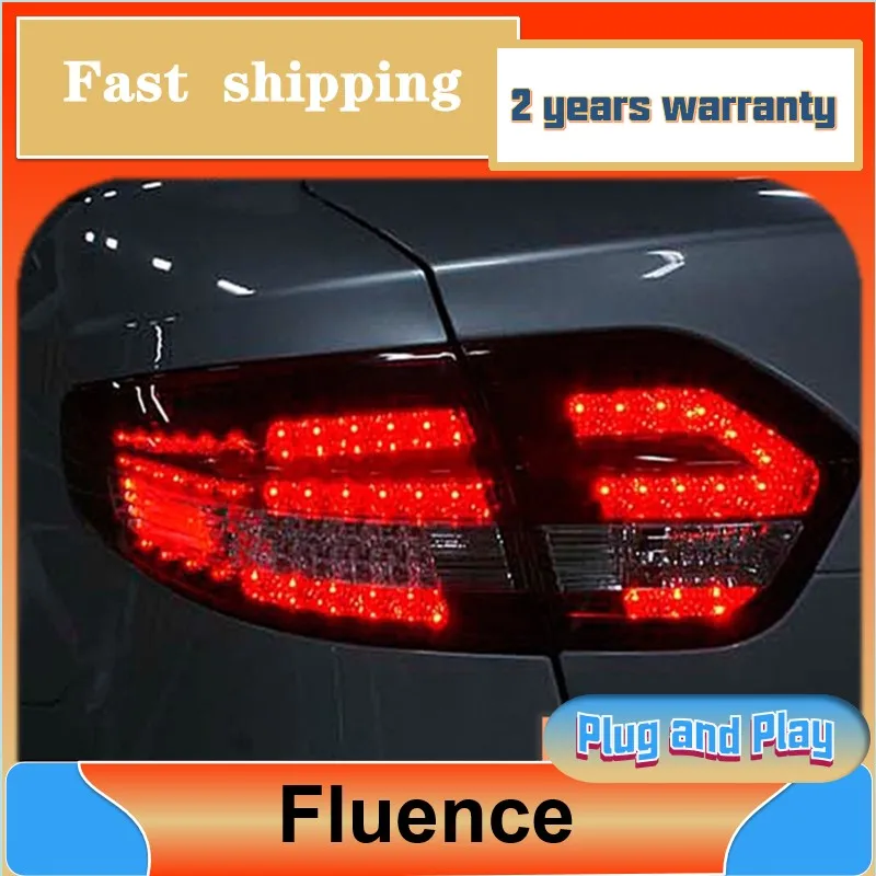 

Автостайлинг для Renault Fluence, задний фонарь, фонарь заднего фонаря, задний фонарь, стоп-сигнал, сигнал поворота, 2010 2011-2012