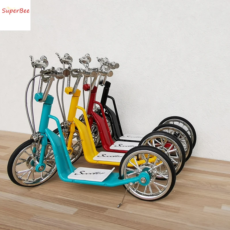 Кукольный мини-скутер детский трехколесный/ScooterModel для 1/6 1/8 Blyth/BJD дом сделай сам