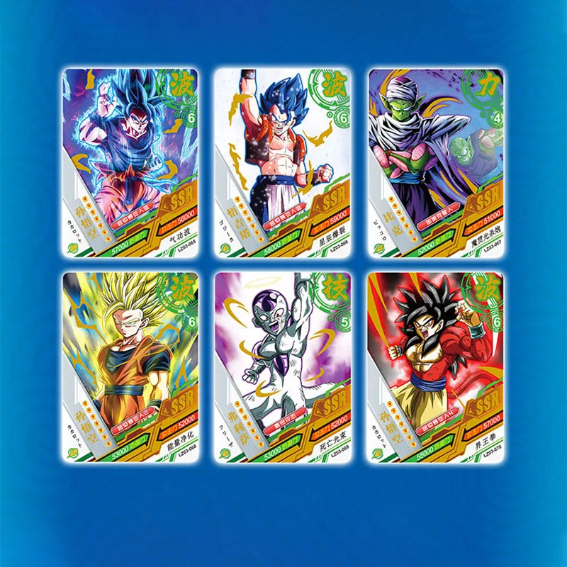 Новая роскошная версия флэш-карт мультяшная аниме-фигурка Dragon Ball легенды Super Saiyan