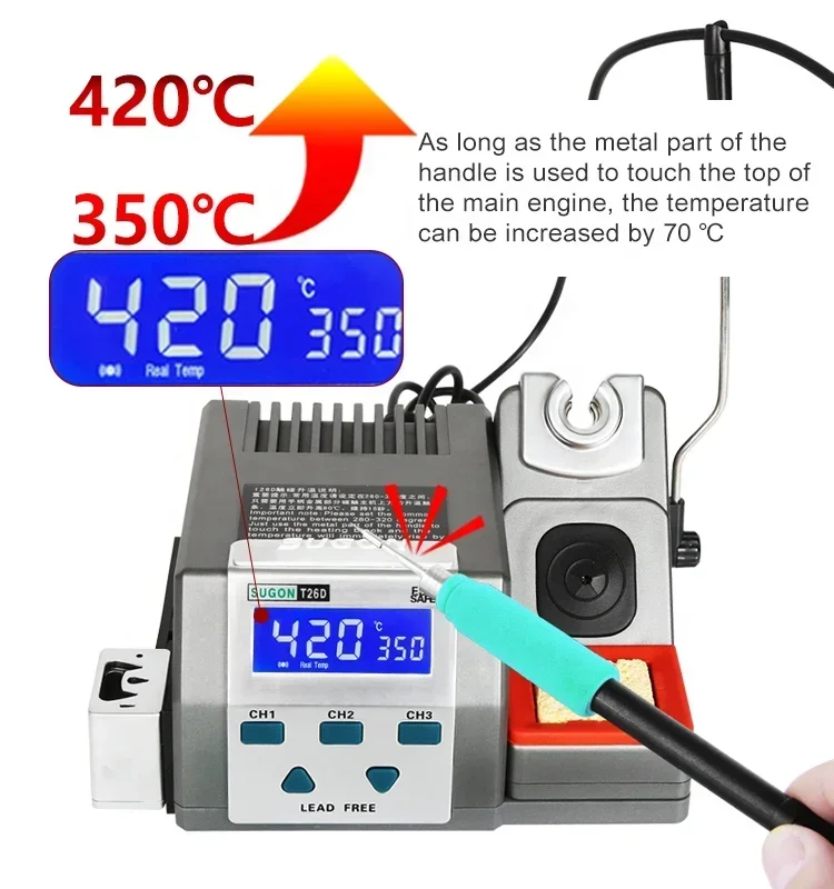 Паяльная станция SUGON T26D от производителя