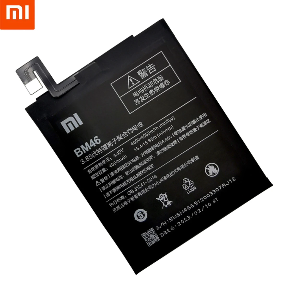 100% Оригинальный новый аккумулятор BM46 высокого качества емкостью 4000 мАч для Xiaomi Redmi Note 3 Note3 Pro, комплектующие и наклейки в подарок.