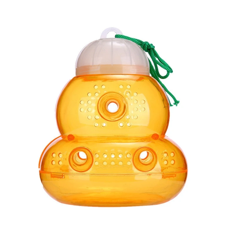 

Gourd Shaped Bee Catcher Wasp Trap Trap Hanging Traps for Indoor Outdoor Garden Yard Bees Capture Killer