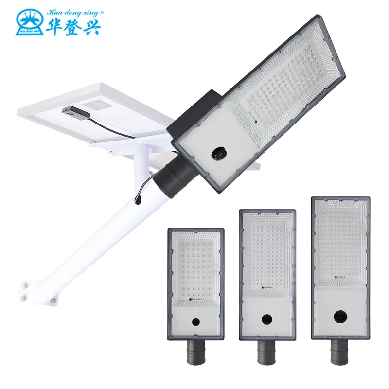 Купи High power led solar panel energy split lamp street lighting outdoor plus cctv wifi battery all in two led solar street light за 6,688 рублей в магазине AliExpress