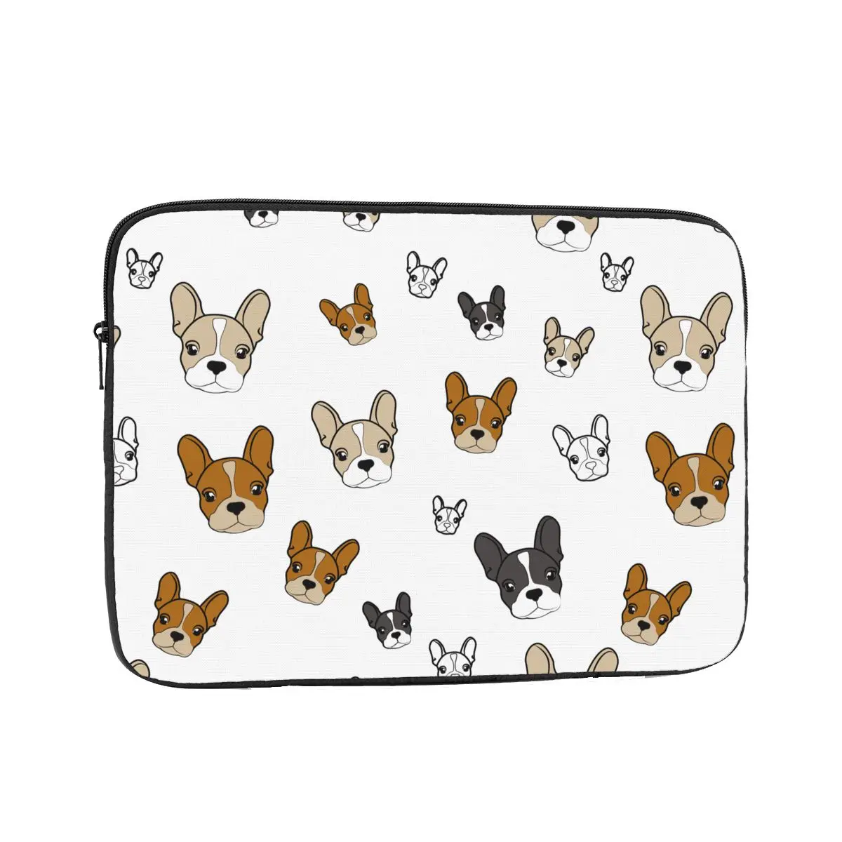 

Laptop Sleeve Case Animal 10 12 13 15 17 Inch Notebook Sleeve Cover Bag for Macbook Air Pro French Bulldog Dog Shockproof Case
