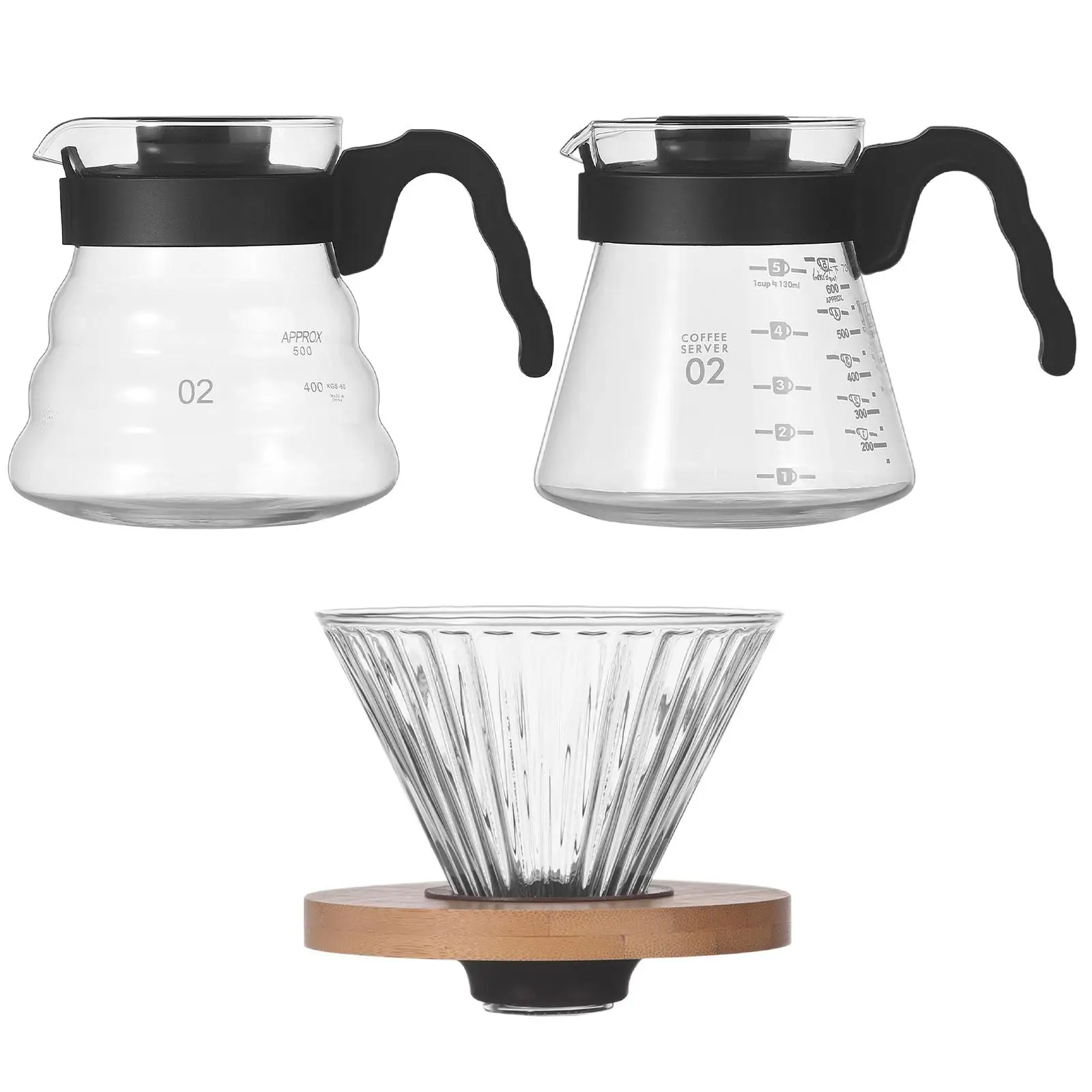 

Многоразовый стеклянный кофейник, кувшин для кофе, капельный фильтр, кофейная посуда, чайник для наполнения кофе, кофеварка для наполнения ...
