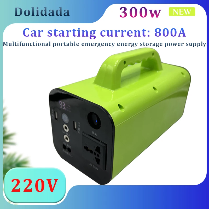 

Аккумуляторная батарея K36Q 220 В, портативная электростанция, уличное аварийное хранение энергии, Мобильная мощность 300 Вт, для кемпинга, дрон...