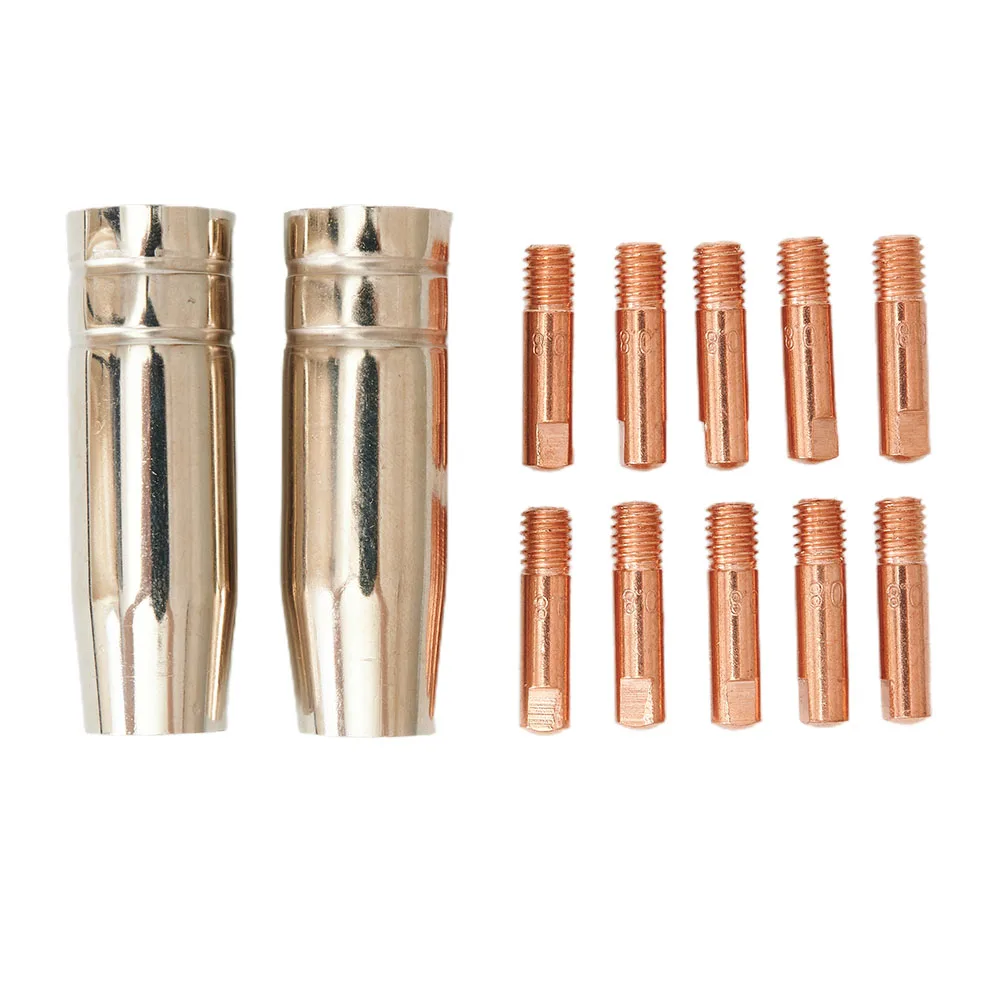 Расходный кожух 0 8 мм сварочный наконечник 12*12X 12 шт. для Jasic Mitech Riland Rilon сварочная