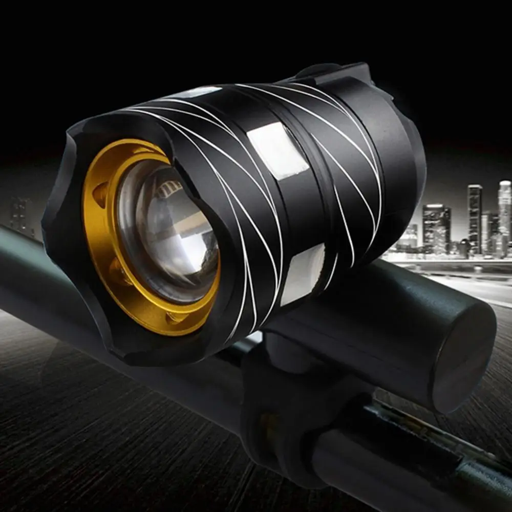 

T6 светильник фонарь для велосипеда/комплект фонарей с зарядкой от USB, Головной фонарь/фонасветильник масштабируемый велосипедный фонарь дл...