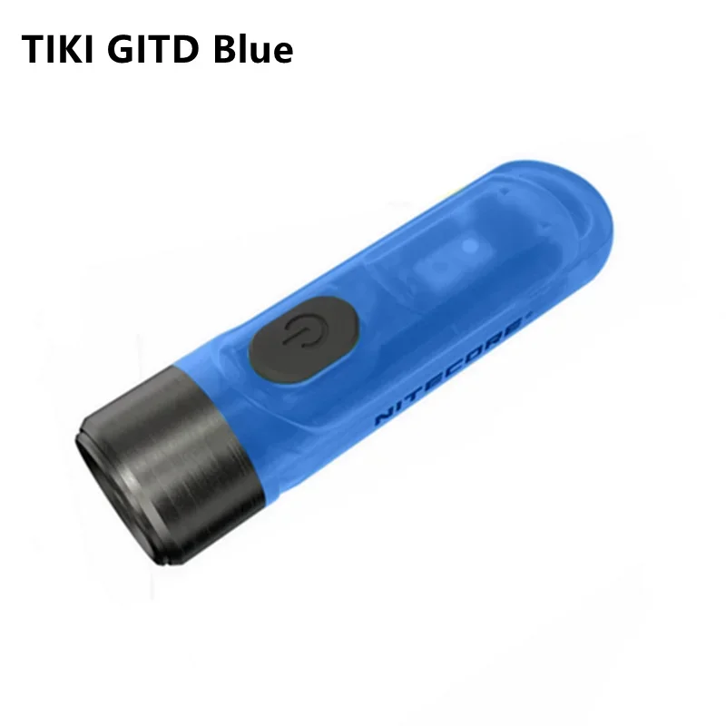 

NITECORE TIKI GITD, перезаряжаемый брелок, 300 люмен, мини-футуристическая вспышка