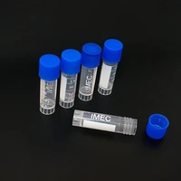 100 500pcslot 1 8ml2ml graduated lab plastic freezing tube cryo preservative tube sample cryovial with cover