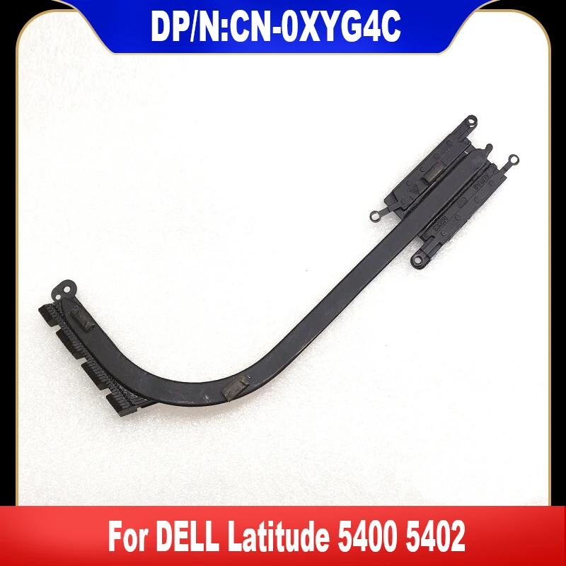 0XYG4C оригинальный радиатор для ноутбука DELL Latitude 5400 5402 медная трубка CN-0XYG4C XYG4C