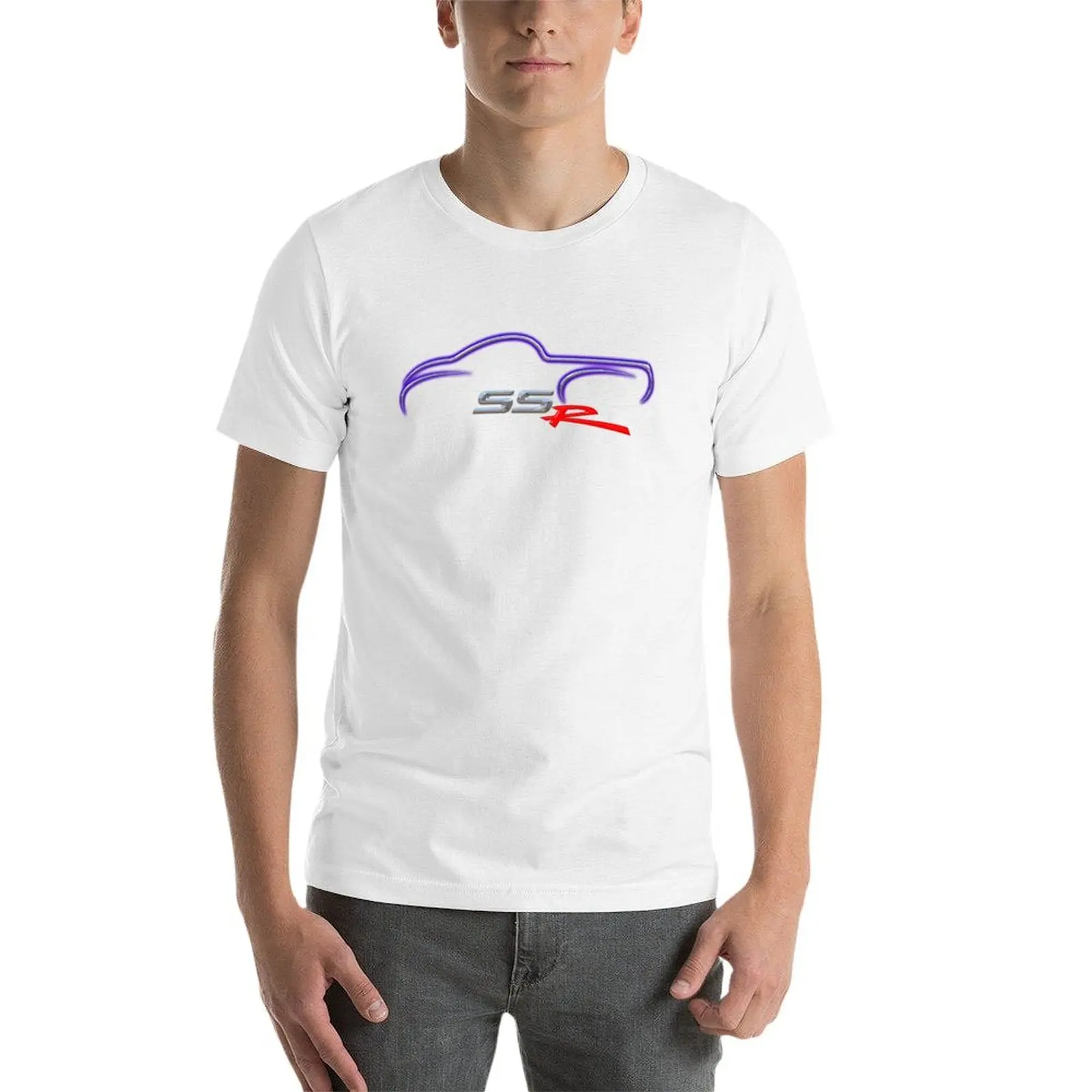 Chevy SSR Ultra Violet Silhouette T-Shirt topping man t shirt plain black shirts men