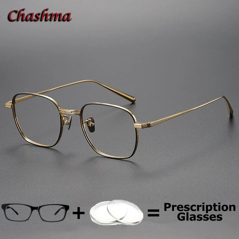 Женские оптические очки по рецепту из чистого титана мужские линзы для