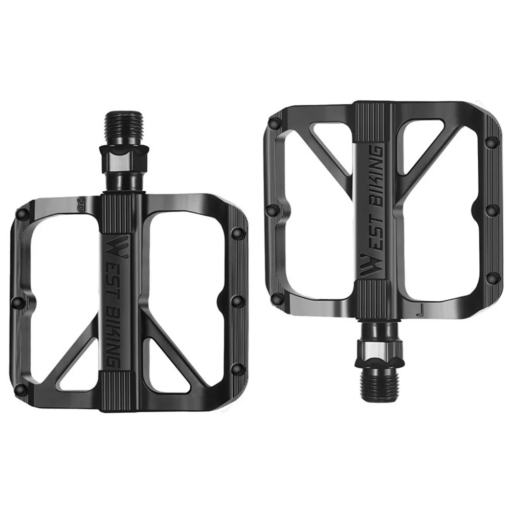

Ultralight 3 Bearings Pedal Bicycle Bike Pedal Anti-slip Footboard Bearing Quick Release Aluminum Alloy Bike Accessories Black