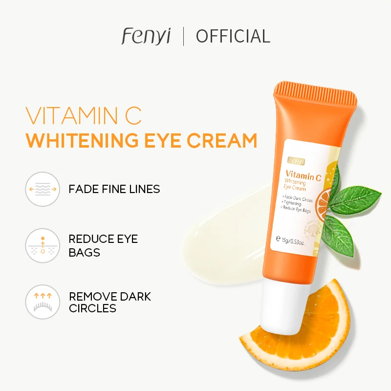 

Fenyi Vitamin C Fade Dark Circles Tightening Whitening Eye Cream 15g